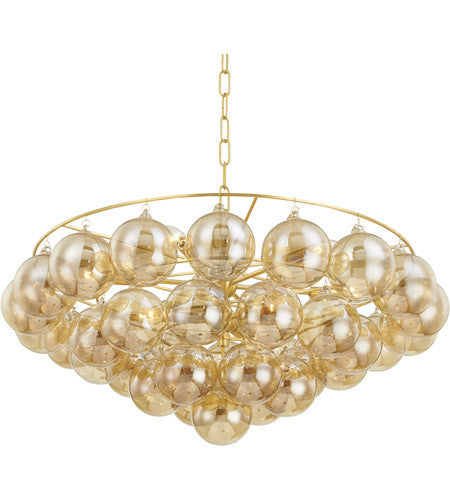 Mitzi Lighting Mimi 9 Light Chandelier in Aged Brass H711809-AGB