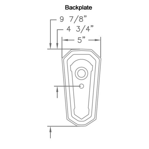 Hanover Lantern B33076 Medium North Hills Wall Mount