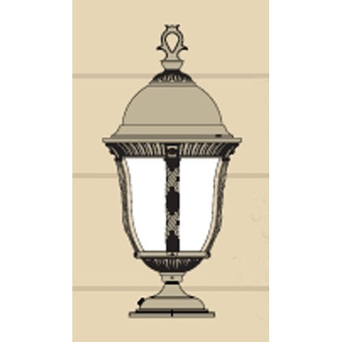 Hanover Lantern B54460 Milano Medium Pier Mount