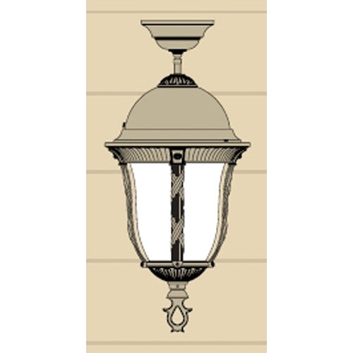 Hanover Lantern B54621 Milano Large Semi Flush Ceiling Mount