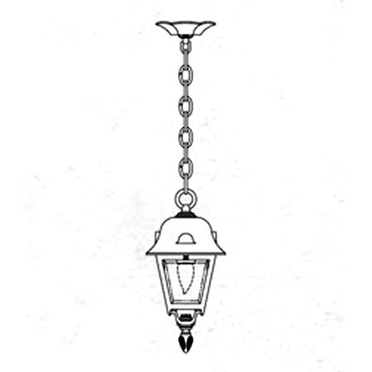 Hanover Lantern B5620 Small Jefferson Ceiling Mount