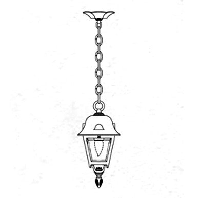 Hanover Lantern B5620 Small Jefferson Ceiling Mount