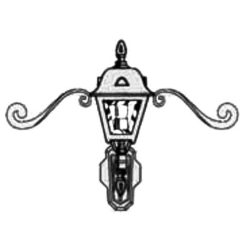 Hanover Lantern B5651 Small Jefferson Wall Mount (with Scrolls)