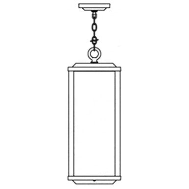 Hanover Lantern B7820 Large Gemini Ceiling Lantern