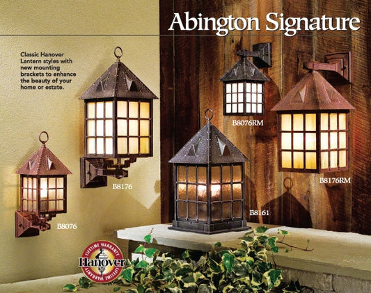 Hanover Lantern B8076 Small Abington Signature Wall Mount