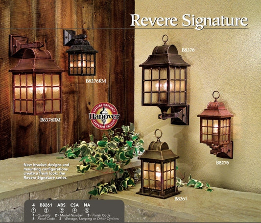 Hanover Lantern B8233 Small Revere Signature Post Mount