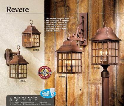 Hanover Lantern B8330 Large Revere Post Mount