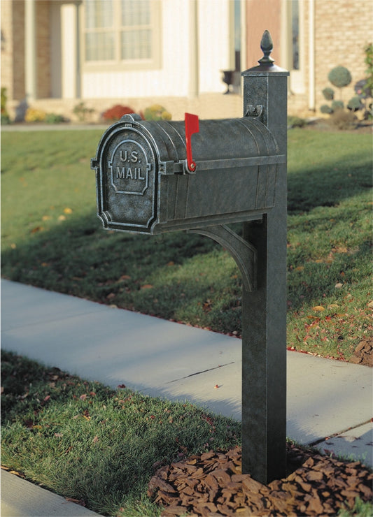 Hanover Lantern M80N Pine Valley Mailbox with 4 inch Square Post