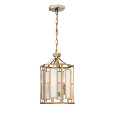 Crystorama Libby Langdon for Crystorama Hillcrest 3 Light Vibrant Gold Chandelier HIL-997-VG