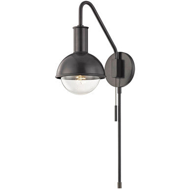 Mitzi 1 Light Plug-in Sconce in Old Bronze HL111101-OB