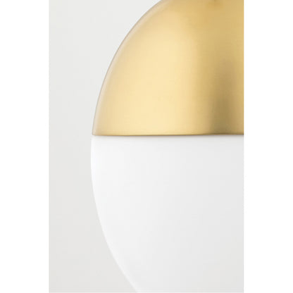 Mitzi 1 Light Table Lamp in Aged Brass HL206201S-AGB