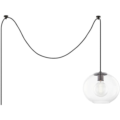 Mitzi 1 Light Pendant in Old Bronze HL270701L-OB