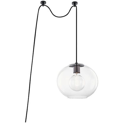 Mitzi 1 Light Pendant in Old Bronze HL270701L-OB