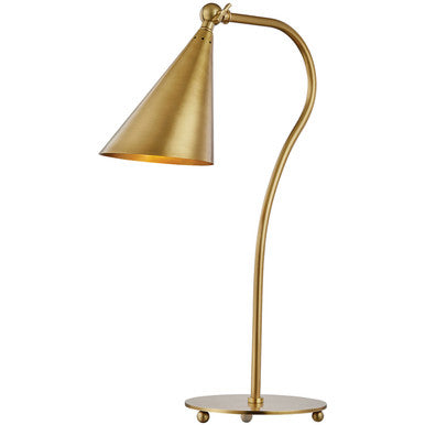 Mitzi 1 Light Table Lamp in Aged Brass HL285201-AGB