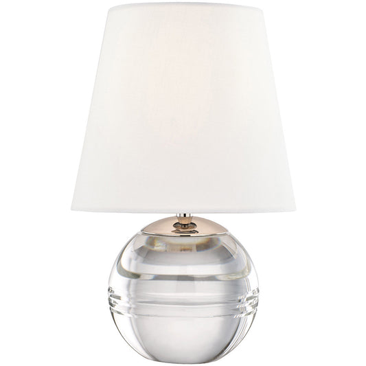 Mitzi 1 Light Table Lamp in Polished Nickel HL310201-PN