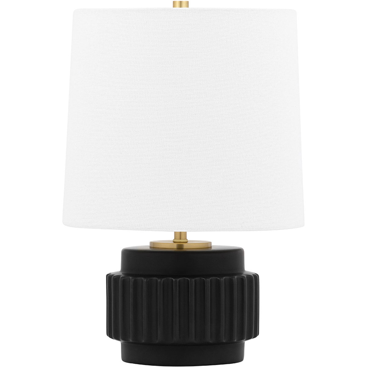 Mitzi 1 Light Table Lamp in Matte Black HL452201-MB