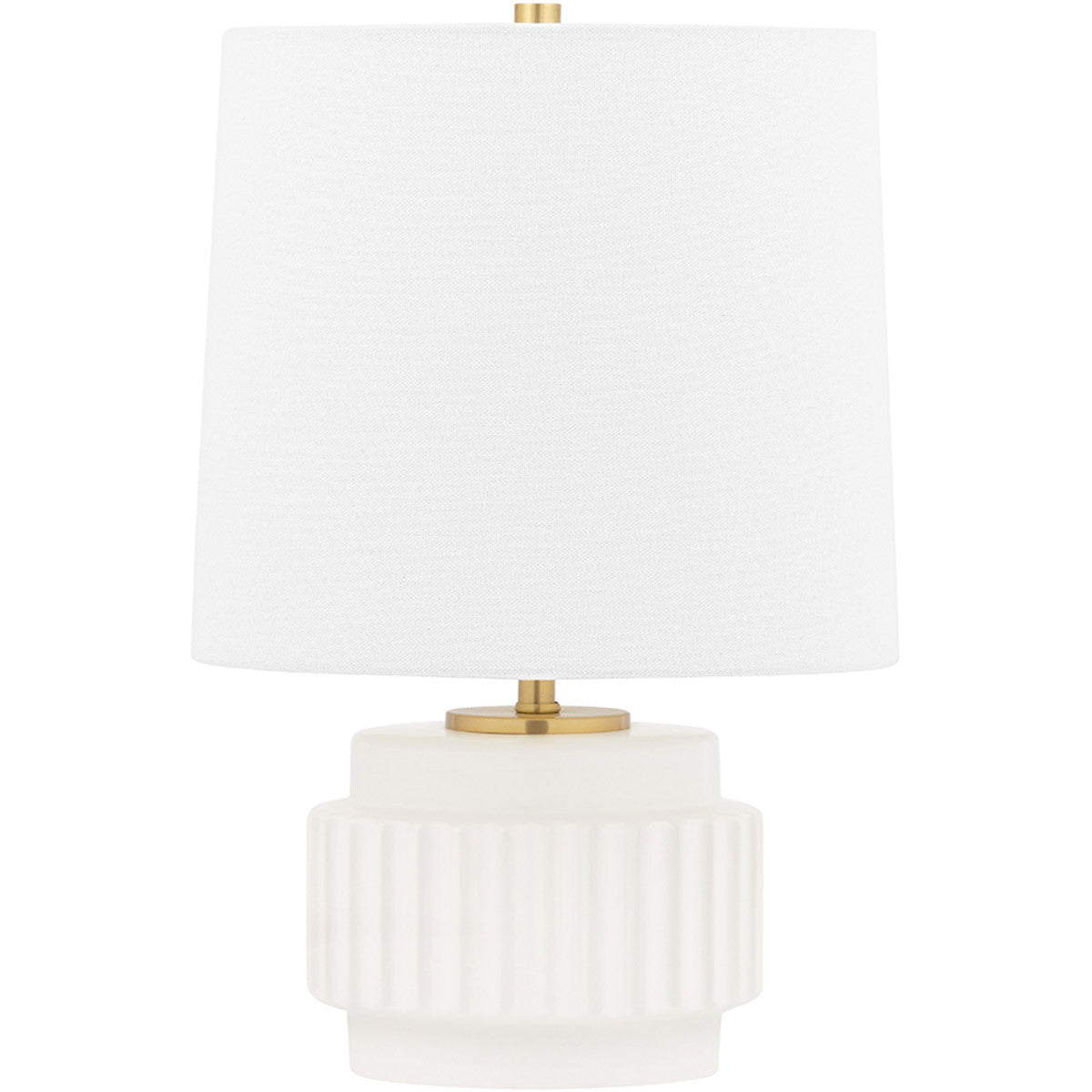 Mitzi 1 Light Table Lamp in Matte White HL452201-MW