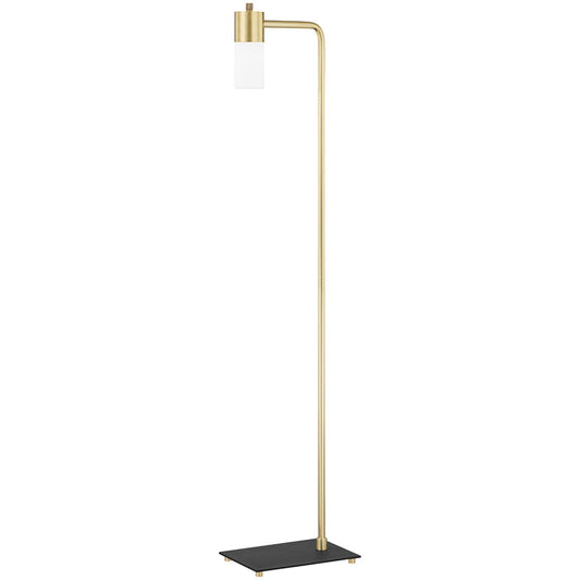 Mitzi 1 Light Floor Lamp in Aged Brass HL461401-AGB