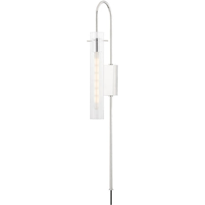 Mitzi 1 Light Plug-in Sconce in Polished Nickel HL527201-PN