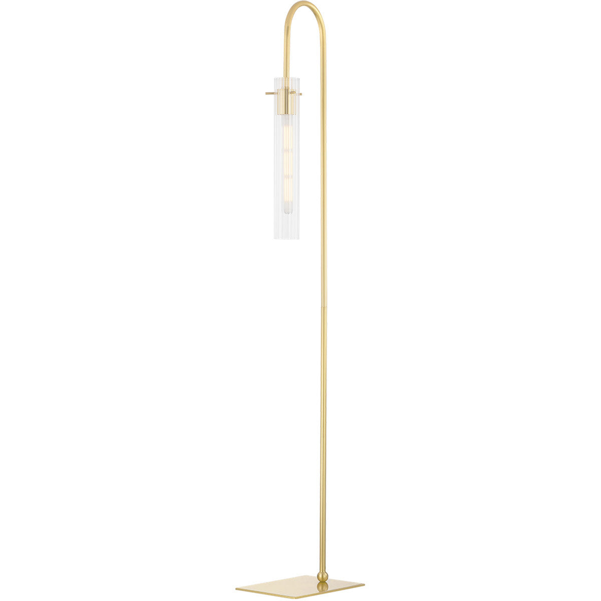 Mitzi 1 Light Floor Lamp in Aged Brass HL527401-AGB