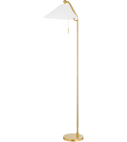 Mitzi 1 Light Floor Lamp in Aged Brass HL647401-AGB