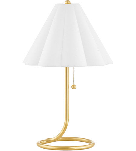 Mitzi 1 Light Table Lamp in Aged Brass HL653201-AGB