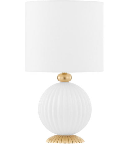 Mitzi 1 Light Table Lamp in Aged Brass HL664201-AGB