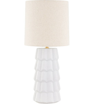 Mitzi 1 Light Table Lamp in Aged Brass HL712201-AGB/CTW