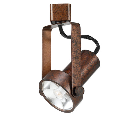 CAL Lighting Ac 12W, 3300K, 770 Lumen, Dimmable integrated LED Track Fixture Rust HT-121-RU