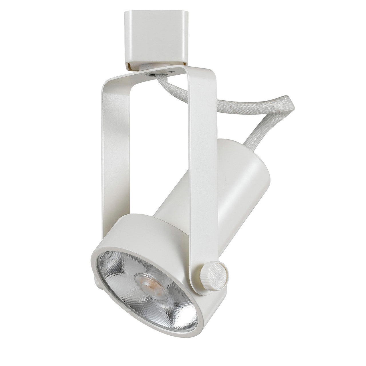 CAL Lighting Ac 12W 3300K, 770 Lumen, Dimmable integrated LED Track Fixture White HT-121-WH