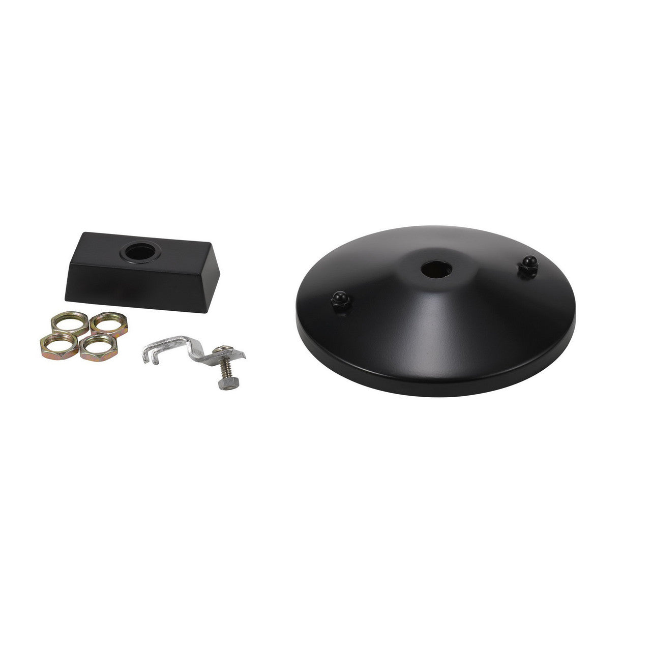 CAL Lighting Drop Ceiling Assembly, Top Plate Black HT-294-TP-BK