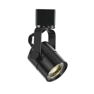 CAL Lighting Dimmable 10W intergrated LED Track Fixture. 700 Lumen, 3300K Black HT-611M-BK