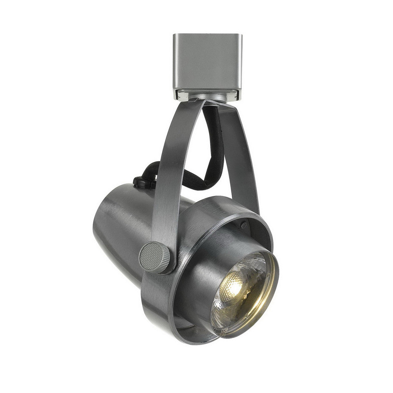 CAL Lighting Dimmable 10W intergrated LED Track Fixture. 700 Lumen, 3300K Brushed Steel HT-619-BS