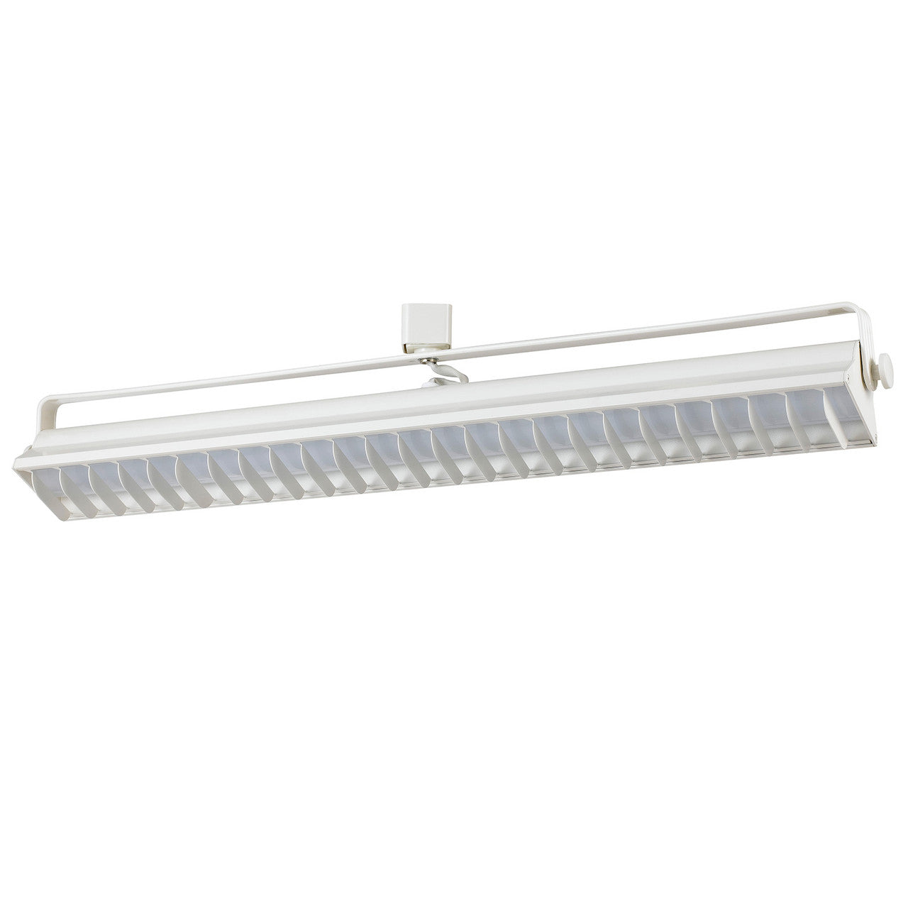 CAL Lighting Ac 60W, 4000K, 3960 Lumen, Dimmable integrated LED Wall Wash Track Fixture White HT-633L-WH