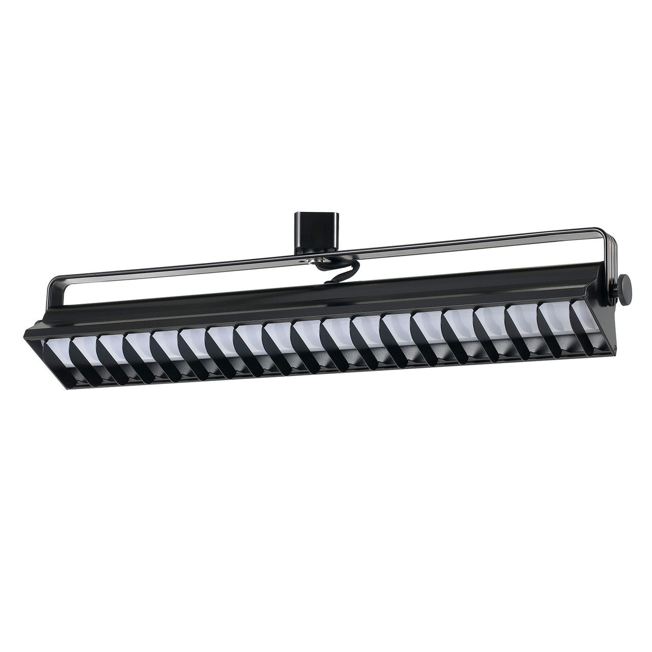 CAL Lighting Ac 40W, 4000K, 2640 Lumen, Dimmable integrated LED Wall Wash Track Fixture Black HT-633M-BK