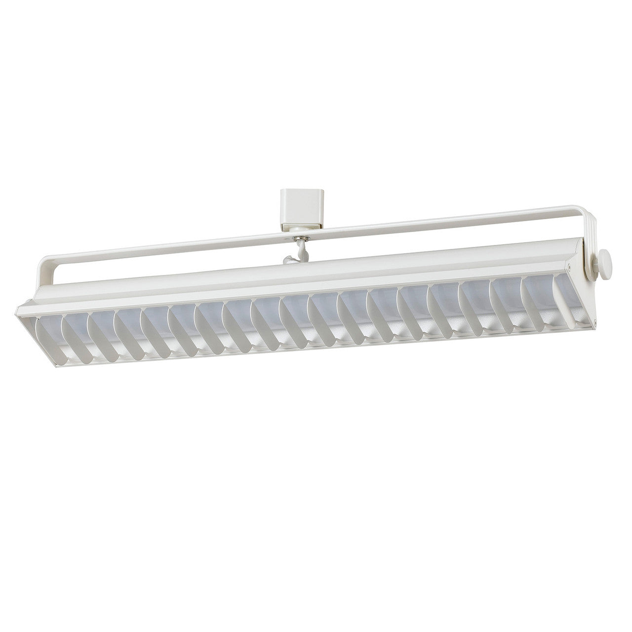 CAL Lighting Ac 40W, 4000K, 2640 Lumen, Dimmable integrated LED Wall Wash Track Fixture White HT-633M-WH