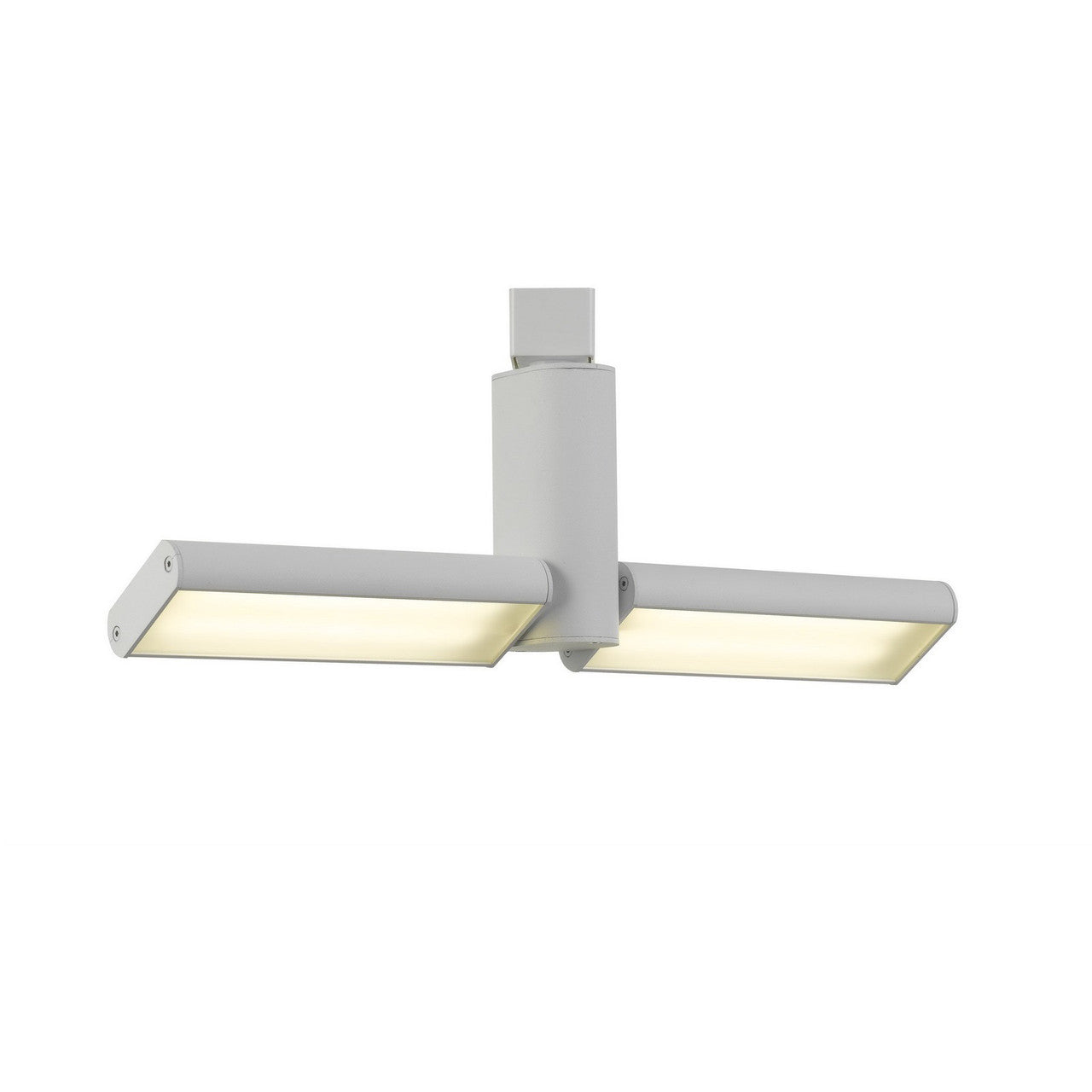 CAL Lighting Dimmable 35W intergrated LED Track Fixture. Lumen 2850, 4000K White HT-634-2-WH