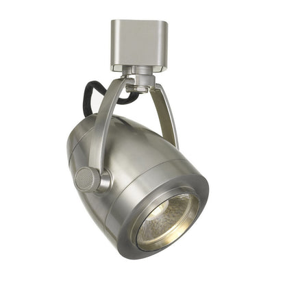 CAL Lighting Dimmable 12W intergrated LED Track Fixure, 960 Lumen, 3000K Brushed Steel HT-701-BS