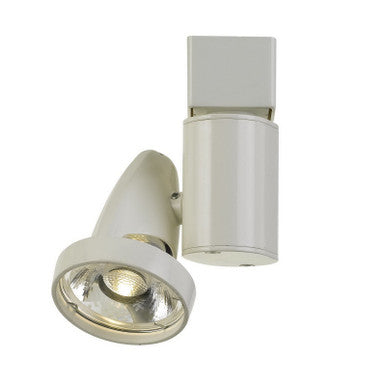 CAL Lighting Dimmable 10W intergrated LED Track Fixture. 700 Lumen, 3300K White HT-808-WH