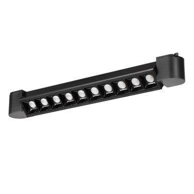 CAL Lighting Dimmable integrated LED 60W, 3024 Lumen, 85 CRI, 3000K, 3 Wire Wall Wash Track Fixture Black HT-812S-BK