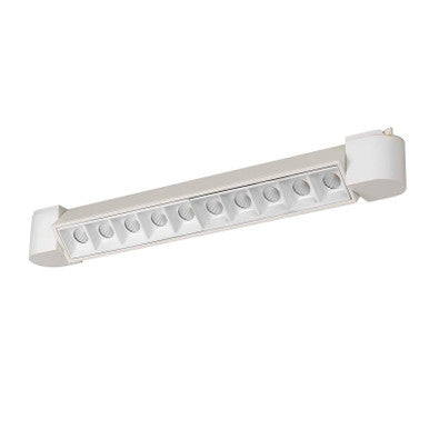 CAL Lighting Dimmable integrated LED 60W, 3024 Lumen, 85 CRI, 3000K, 3 Wire Wall Wash Track Fixture White HT-812S-WH