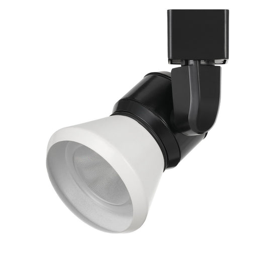 CAL Lighting 10W Dimmable integrated LED Track Fixture, 700 Lumen, 90 CRI Black HT-888BK-CONEWH