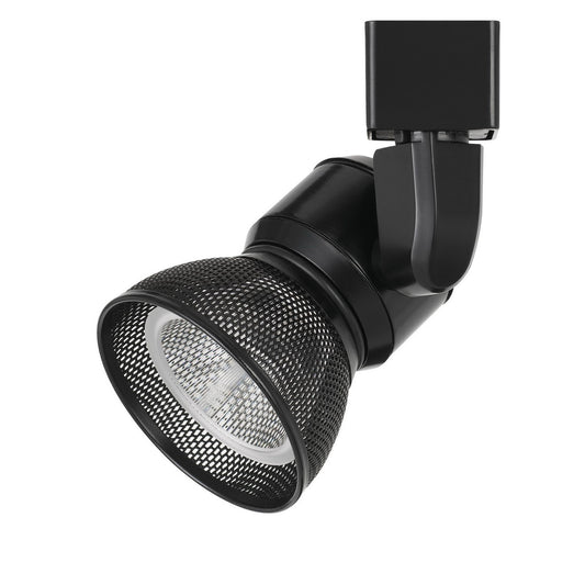 CAL Lighting 10W Dimmable integrated LED Track Fixture, 700 Lumen, 90 CRI Black HT-888BK-MESHBK