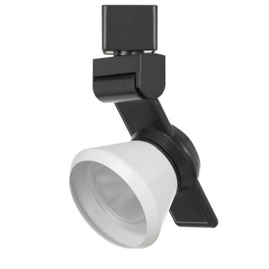 CAL Lighting 12W Dimmable integrated LED Track Fixture, 750 Lumen, 90 CRI Black HT-999BK-CONEWH