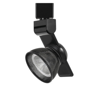 CAL Lighting 12W Dimmable integrated LED Track Fixture, 750 Lumen, 90 CRI Black HT-999BK-MESHBK