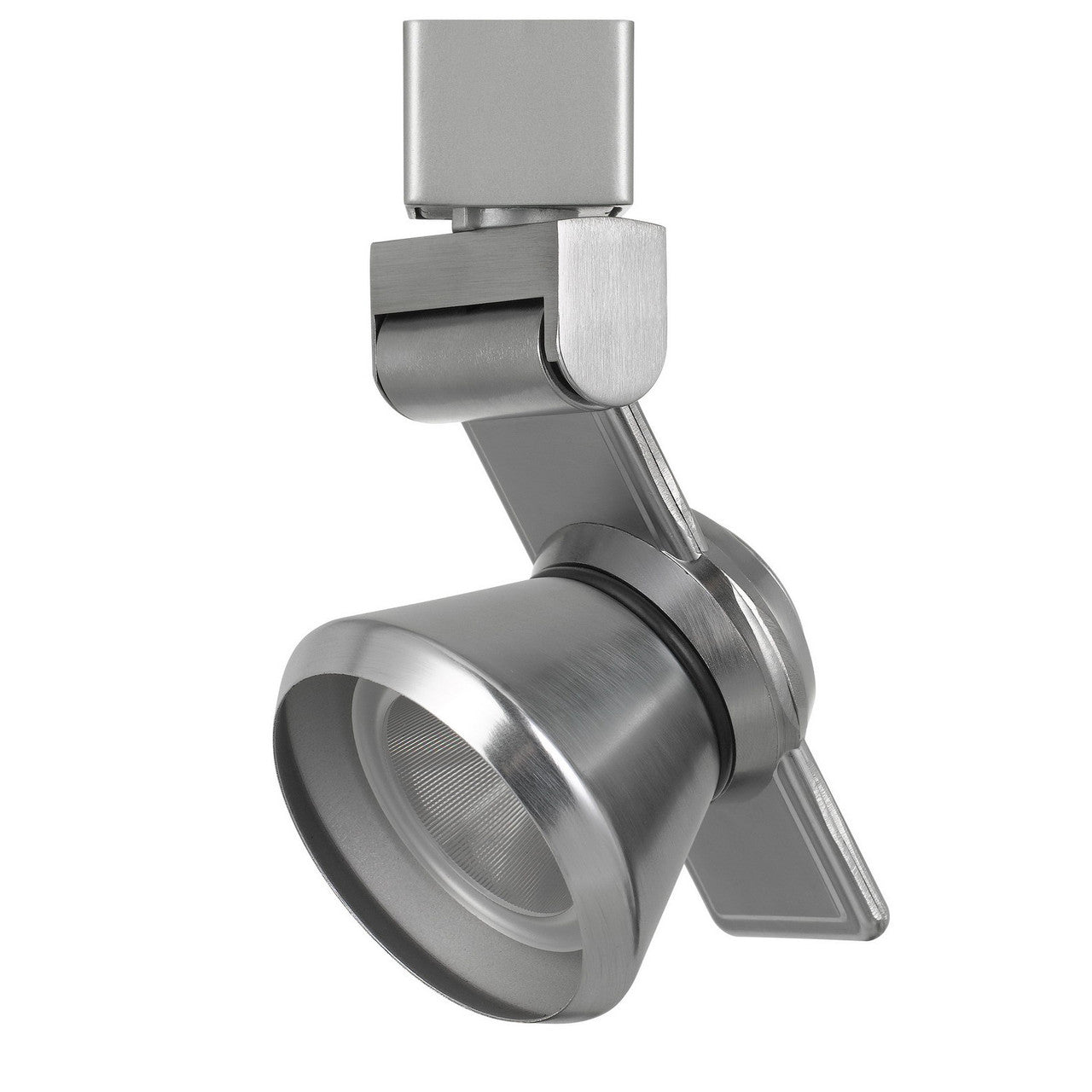 CAL Lighting 12W Dimmable integrated LED Track Fixture, 750 Lumen, 90 CRI Brushed Steel HT-999BS-CONEBS