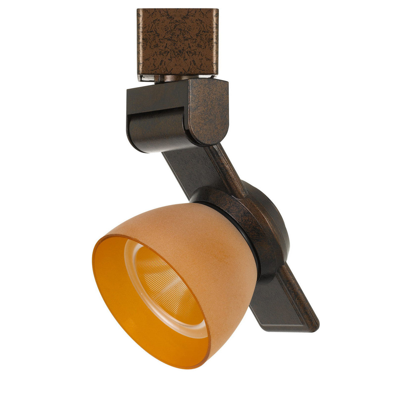 CAL Lighting 12W Dimmable integrated LED Track Fixture, 750 Lumen, 90 CRI Rust HT-999RU-AMBFRO