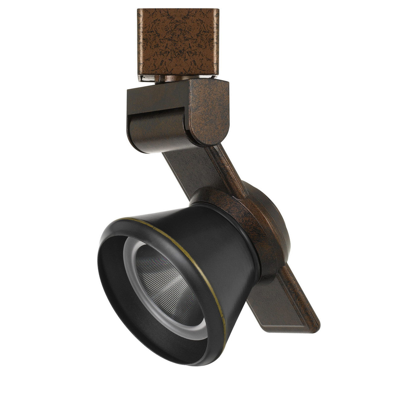 CAL Lighting 12W Dimmable integrated LED Track Fixture, 750 Lumen, 90 CRI Rust HT-999RU-CONEDB