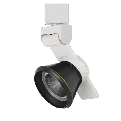 CAL Lighting 12W Dimmable integrated LED Track Fixture, 750 Lumen, 90 CRI White HT-999WH-CONEDB