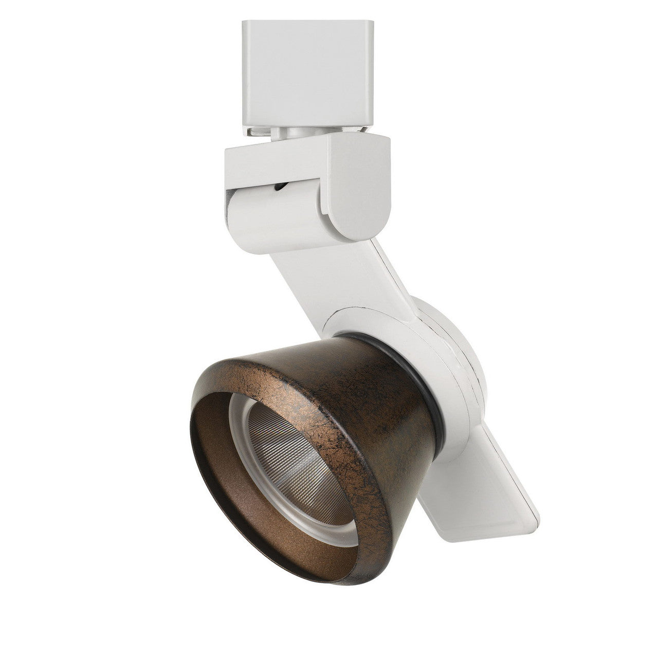 CAL Lighting 12W Dimmable integrated LED Track Fixture, 750 Lumen, 90 CRI White HT-999WH-CONERU